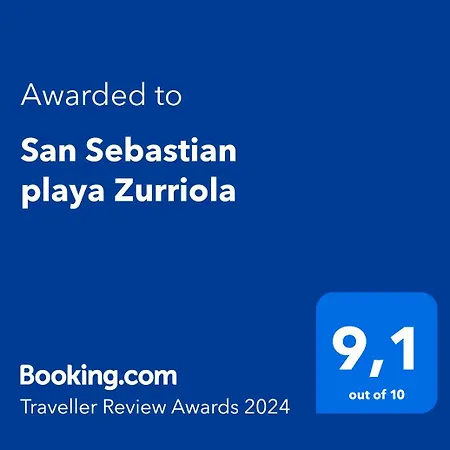 Apartman Playa Zurriola-no Parties At Home-andamio Hasta Marzo-scaffold Until March