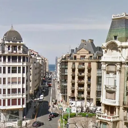 公寓 Playa Zurriola-no Parties At Home-andamio Hasta Marzo-scaffold Until March 圣塞瓦斯蒂安