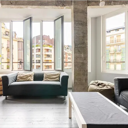 Appartement Playa Zurriola-no Parties At Home-no Fiestas En Casa-300 Meters To The Beach-90 M2