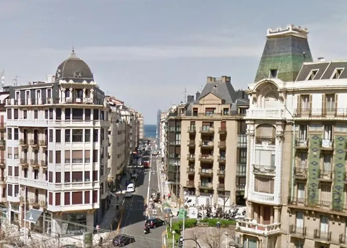 公寓 Playa Zurriola-no Parties At Home-andamio Hasta Marzo-scaffold Until March 圣塞瓦斯蒂安