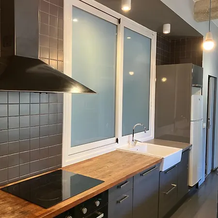 Apartment Playa Zurriola-no Parties At Home-andamio Hasta Marzo-scaffold Until March *